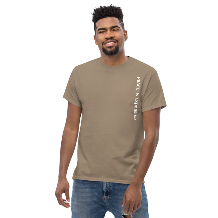 Men's classic tee-Peace is Expensive