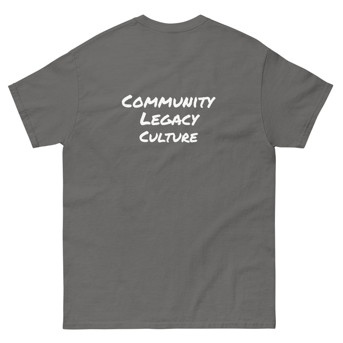 Men's classic tee-Community, Legacy, Culture