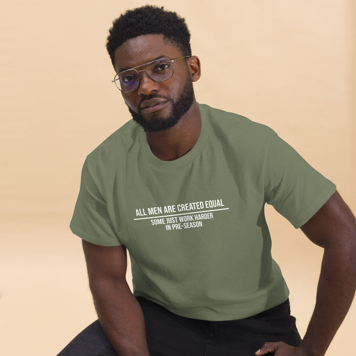 Men's classic tee - All Men Are Created Equal