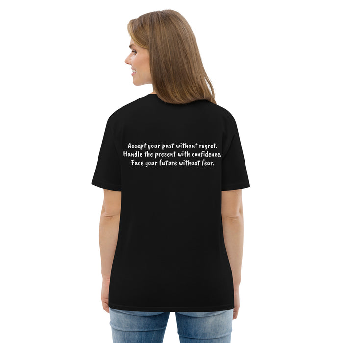 Unisex organic cotton t-shirt: Accept Your Past