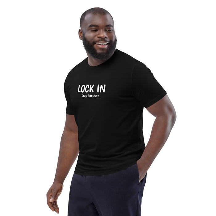 Unisex organic cotton t-shirt - Lock in - light colors