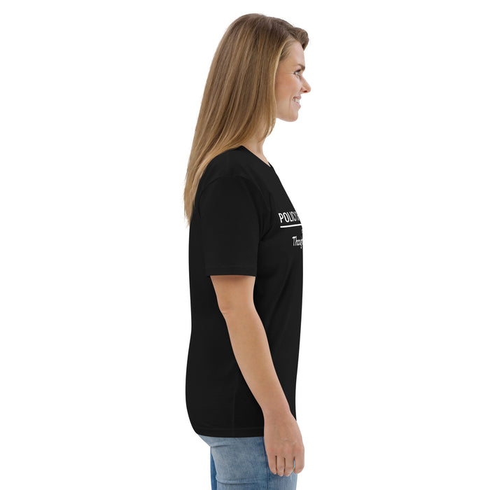 Unisex organic cotton t-shirt - Policy Change & Action