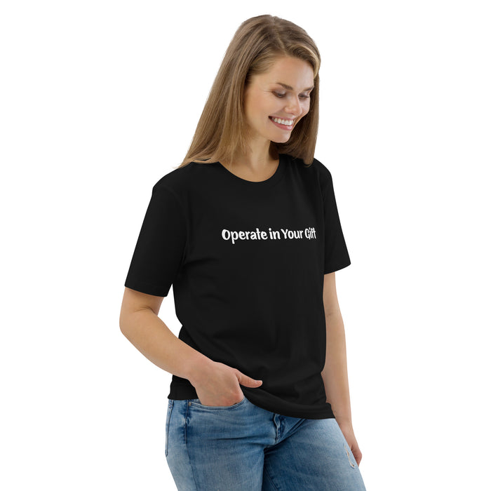 Unisex organic cotton t-shirt - Operate in Your Gift