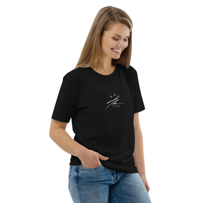 Unisex organic cotton t-shirt:  Today Somebody Got on Bended Knee