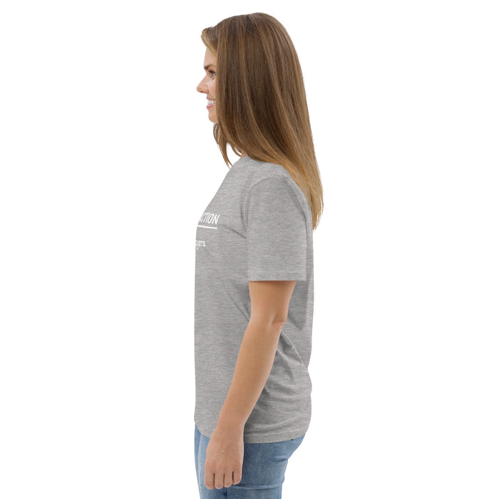 Unisex organic cotton t-shirt - Policy Change & Action