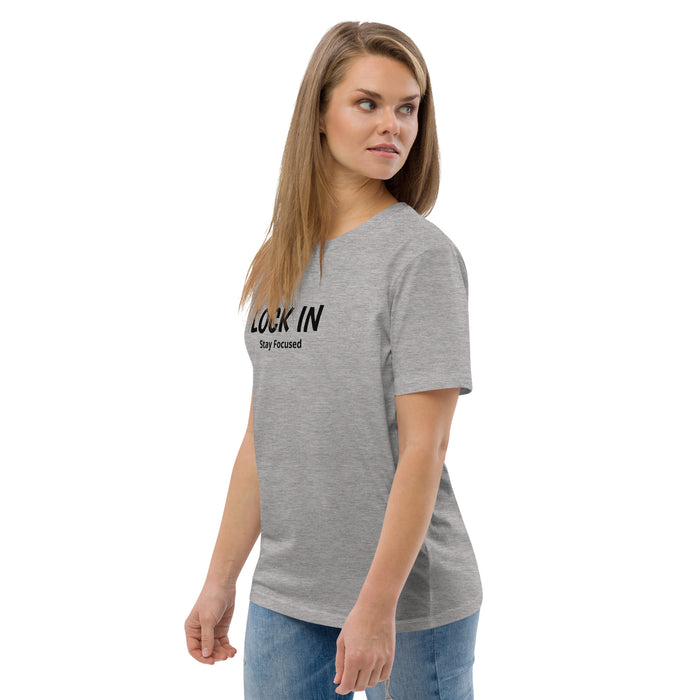 Unisex organic cotton t-shirt - Lock in - light colors