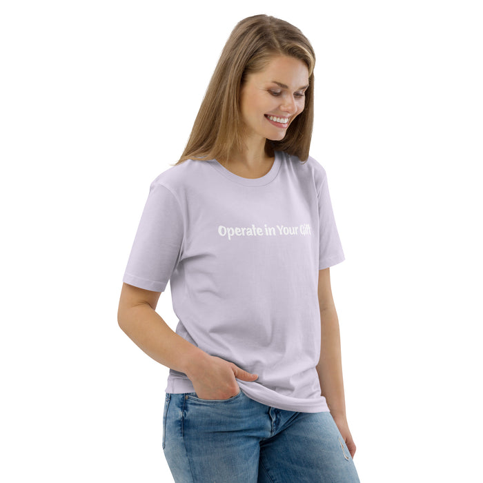 Unisex organic cotton t-shirt - Operate in Your Gift