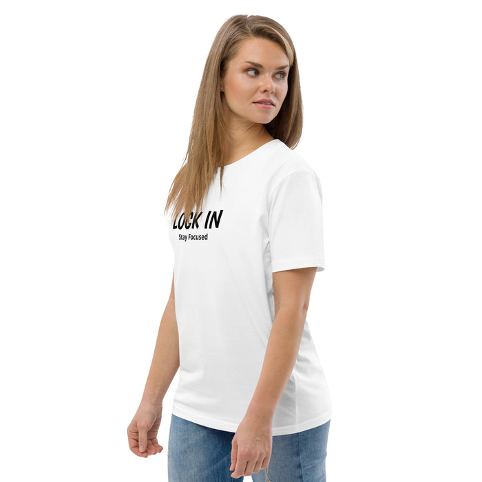 Unisex organic cotton t-shirt - Lock in - light colors