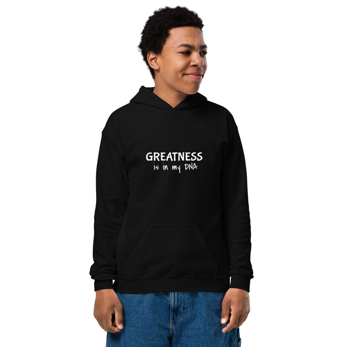 Youth heavy blend hoodie-Greatness is in my DNA