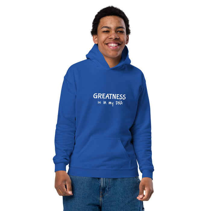 Youth heavy blend hoodie-Greatness is in my DNA
