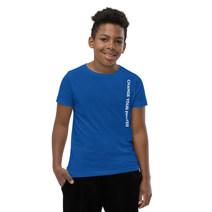 Youth Short Sleeve T-Shirt-Change Your Prayer